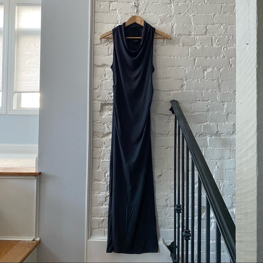 Heather Cowl Neck Maxi Dress